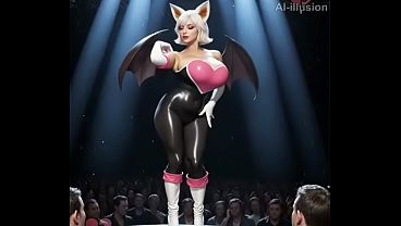 Rouge the bat's best show ai generated no live action nsfw fully voice