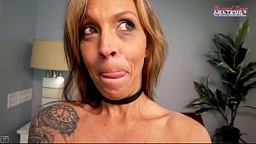 Bridgett Inked Brunette Mature Gagging Bj Rimjob Intense Pussy Slam! thumbnail