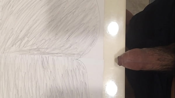Play MP4 - Cum on drawing paper
