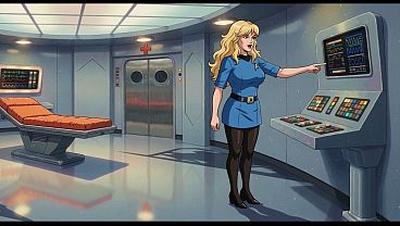 Nonton Mature Star Trek Nurse Has An Endurance Test For The Captain thumbnail