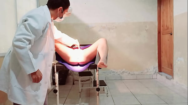Here We Go Again!! The Doctor Examines The Patient And Realizes That She Is Not A Virgin, He Slowly Masturbates Her During Her Gynecology Exam thumbnail