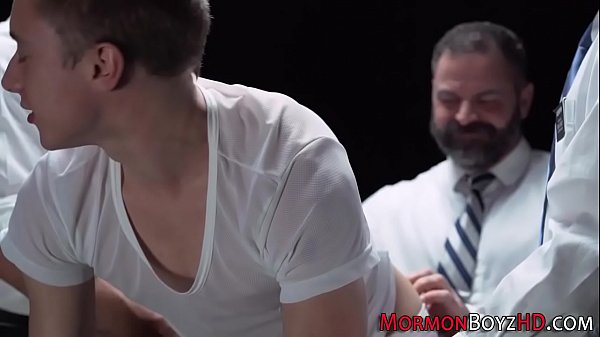 Mormons jizz on gay elder