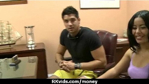 Amateur girl accepts cash for sex from stranger 22 