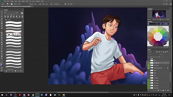 Stream Picarto DarkCookie_Summertime Saga_2021 07_08 A