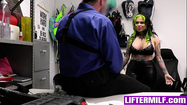 Milf Has to Convince Him to Let Her Go by Taking His Hard Cock Deep in Her Pussy - Liftermilf 