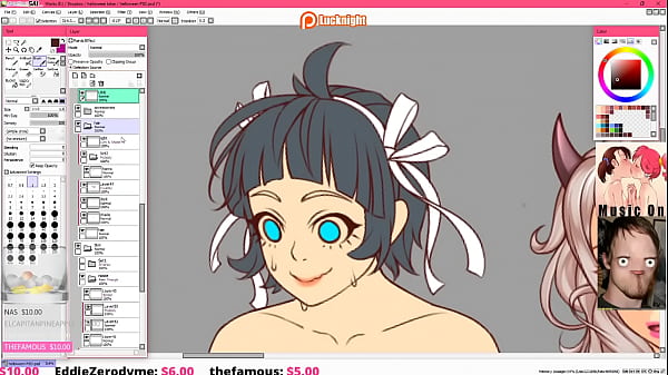 Lewdlair broadcast by luck night on picarto from october twenty sixth 2020 b 