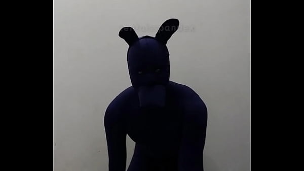 Zentai dog femdom Puppy