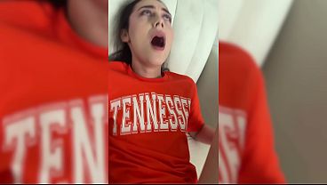 Tiny Coed Gets Fucked Before Tennessee Game - Dolly Paige