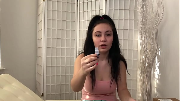 Lush, Domi, Ambi Lovense brand reviewing and unbox the three new toys from a model pov 