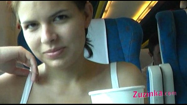 Play MP4 - Naked pussy in a crowded train - dildo playing