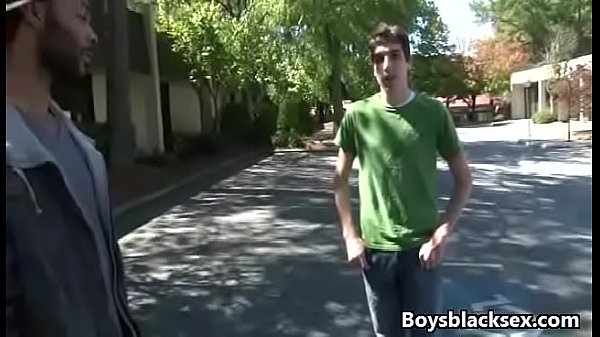 Black Gay Muscular Man Fuck WHite Skinny Boy 20 