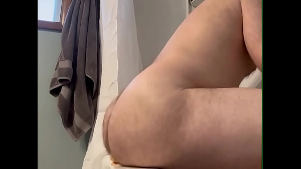 Side View Of My Ass While I Attempted To Suck The Dildo thumbnail