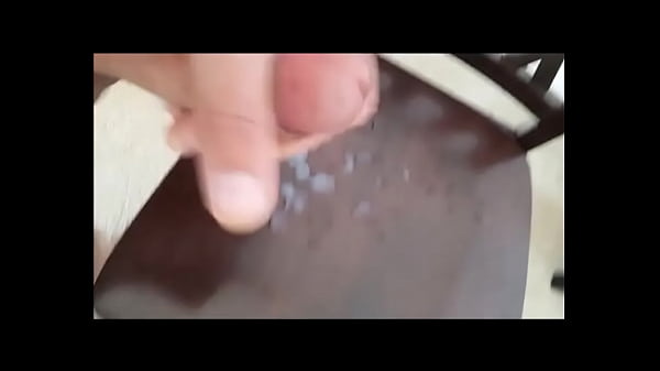 cumming on chair