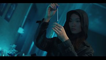 Asian &amp_ Brunette Lesbian Seduction - Lezdom Mind Control Vampire Sex