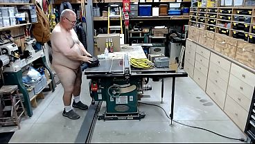 Just Tidying Up My Shop And Jerking Off thumbnail