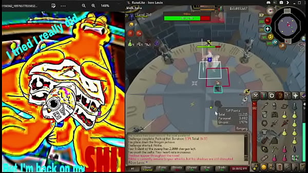 Hardcore iron man & slutty iron buddy bone and complete all over boss 