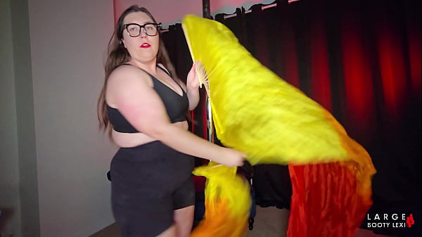 Thick bbw try on haul wiith 5 tight gym shorts hugging juicy ass dirty talk stripteases and naughty dance 4k landscape