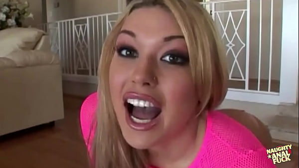 After gleefully using her anal toy mischievous blonde pawg begs for dp and a trio
