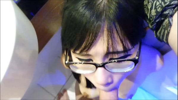 Play MP4 - Nerdy Glasses Asian Teen Hana Rough Deepthroat and Cum in her Mouth