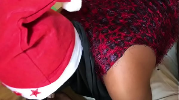 Inthe absence of_Santa I_gave my_Pussy A_Merry Christmas_Treat With My Dildo