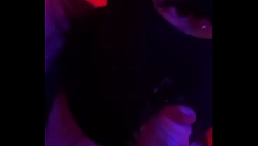 Disfrutando mi rica polla