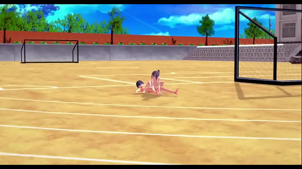 Nonton (コイカツ)真夏のグラウンドでアヘ顔騎乗位 thumbnail