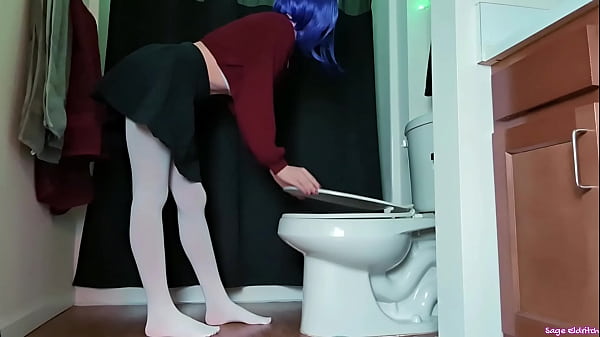 College girl raven peeing voyeur sage eldritch 