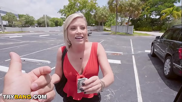 BANGBROSBusty Blonde MILF Kaylynn Keys_Taking BBC From_Jay Bangher In Van