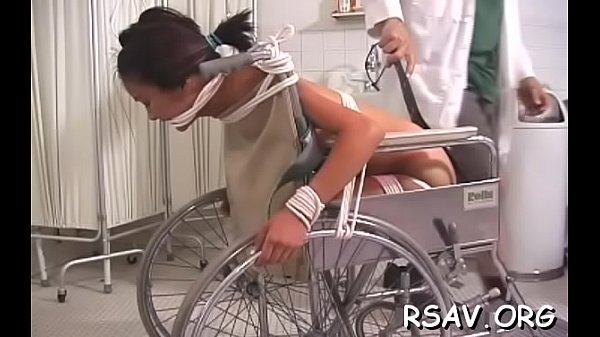 Bounded guy_endures_pang as_domina goes fullbdsm onhim