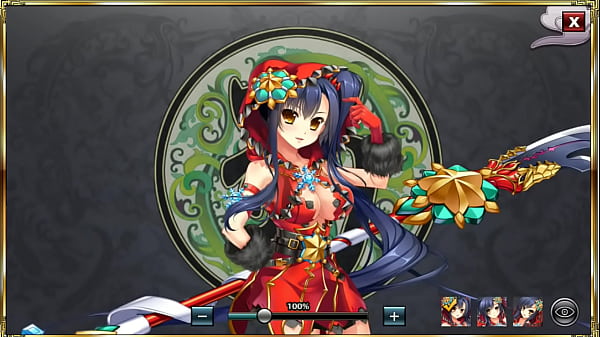 GIF 真恋姫夢想 天下統一伝 関羽 聖夜