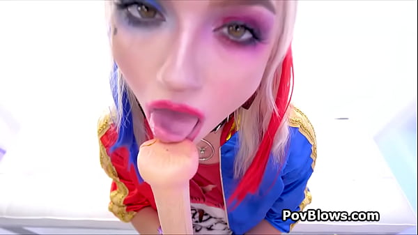 Gracie in fishnets slides on my_dick pov_style