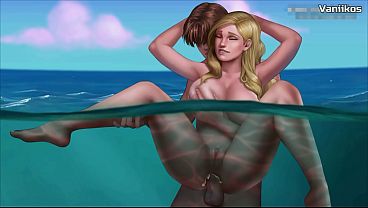 What a Legend! | Gorgeous Big Tits Blonde Teen Underwater Public Anal Sex And Creampie | My sexiest gameplay moments | Part #6