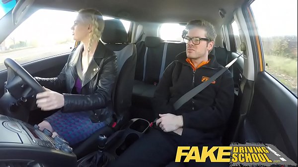 Fake Driving big tits hairy pussy studenthas creampie and squirts