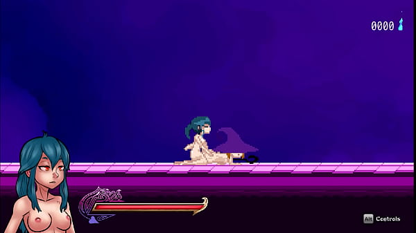 Nayla's castle sexy witch trains futa girl