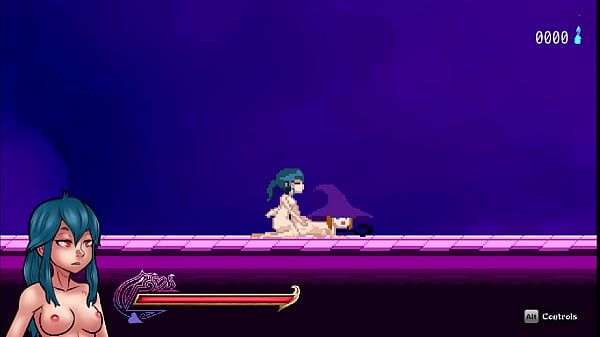 Nayla's castle sexy witch trains futa girl