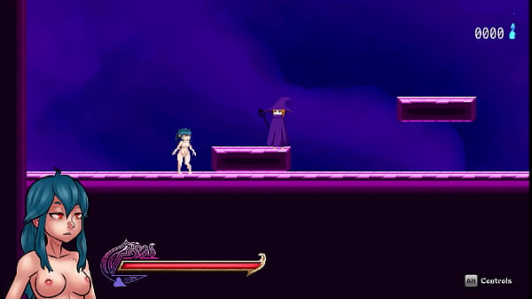 Nayla's castle sexy witch trains futa girl