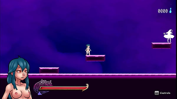 Nayla's castle sexy witch trains futa girl