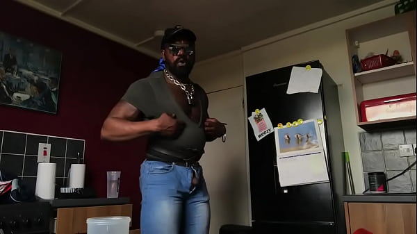 Hey Black Bodybuilder Enjoys Load Busting Post Edging Show thumbnail