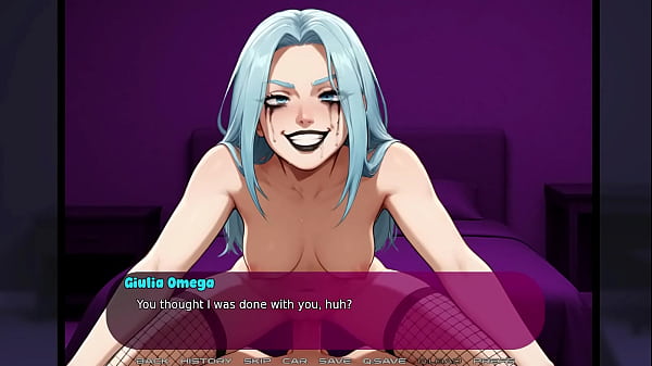 Blue haired mistress fuck session intro my girlfriends new kink #1 cartoon porn visual novel