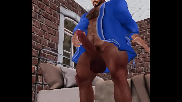 handsome hunk heyward woke up horny and rubs one out