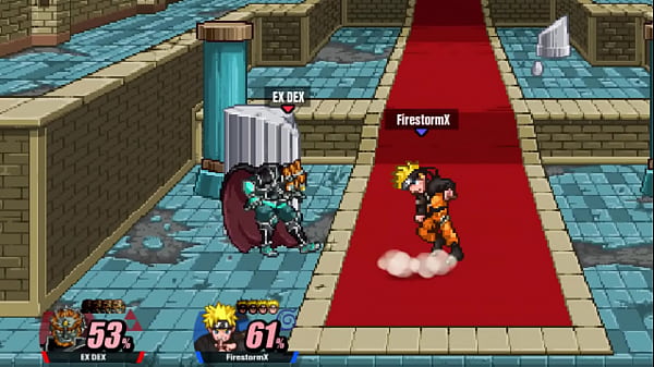 Le doy como caj&oacute_n que no cierra otra vez SSF2 peleando contra FirestormX