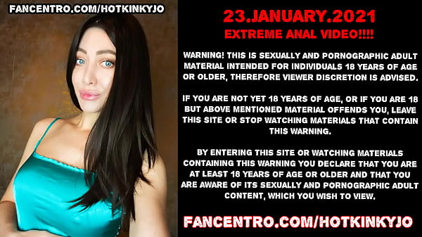 Extremeprolapse huge violet dildo analby Hotkinkyjo