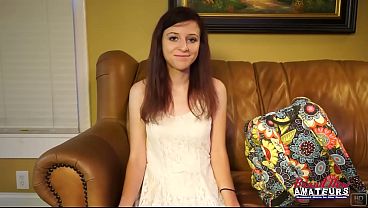 Skinny Brunette Katie Walls Sloppy Deepthroat Then Hard Pussy Pounding!