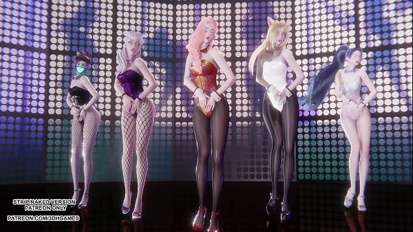 Mmd exid up & down hot kpop dance 