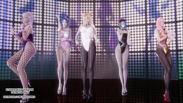 Mmd exid up & down hot kpop dance 