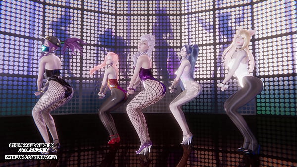 Play MP4 - &lbrack;MMD&rsqb; EXID - Up & Down Ahri Akali Kaisa Evelynn Seraphine Hot Kpop Dance League Of Legends Hentai