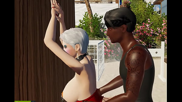 Sissy damla kendi mekanında esmer delikanlıya arkadan veriyor 