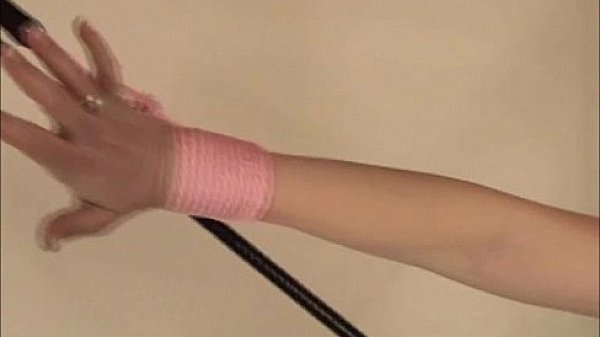 Sexy bondage babe Dana Dearmond in tight ropes and damsel in distress gagging 