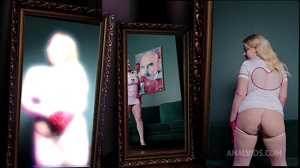 NEW Chubby Albino MC Nicole GetsTwo Anal Orgasms Doublepussy DP slaps_spit asslickinghard NRX090