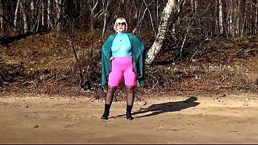 Sexy outfit for spring walk